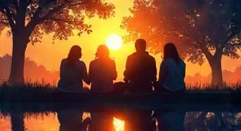 Geselligkeit und FREUNDSCHAFT Ich fühle mich von meinen: Freunden umgeben; das Lachen schallt durch die Luft wie Musik? Sommerabende in Parks bringen: Freude und Entspannungg; es ist Zeit; die Gesellschaft zu genießen ... Marilyn Monroe (die legendäre Schauspielerin) flüstert: „Freundschaft ist wie ein Lichtstrahl; sie erhellt die dunkelsten Tage. Gemeinsam lachen, gemeinsam weinen; das sind die wahren Schätze des Lebens?“